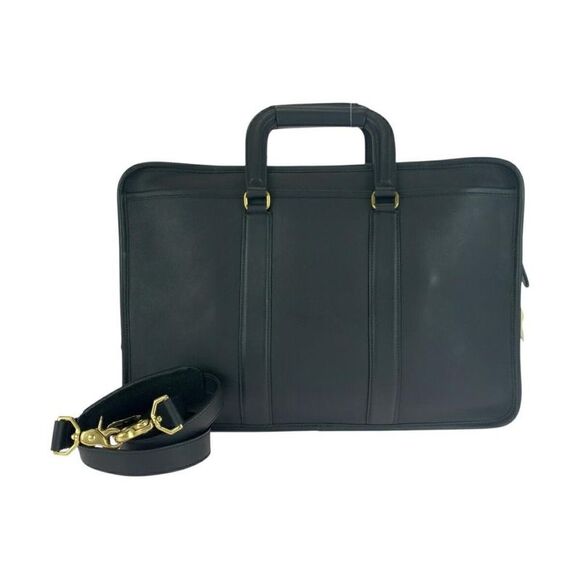 Pre Loved coach Men black | black Shoulder Bags - Picture 1 of 8